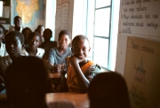 Zimbabwe - Girl in School at Window