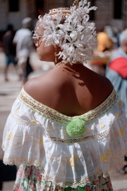 Caribbean Dancer with Headdress