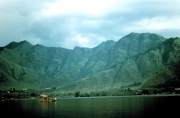 Kashmir - Dal Lake and Himalayas