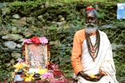 Hindu Holy Man in Nepal