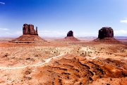 Monument Valley - Three Rock Monuments